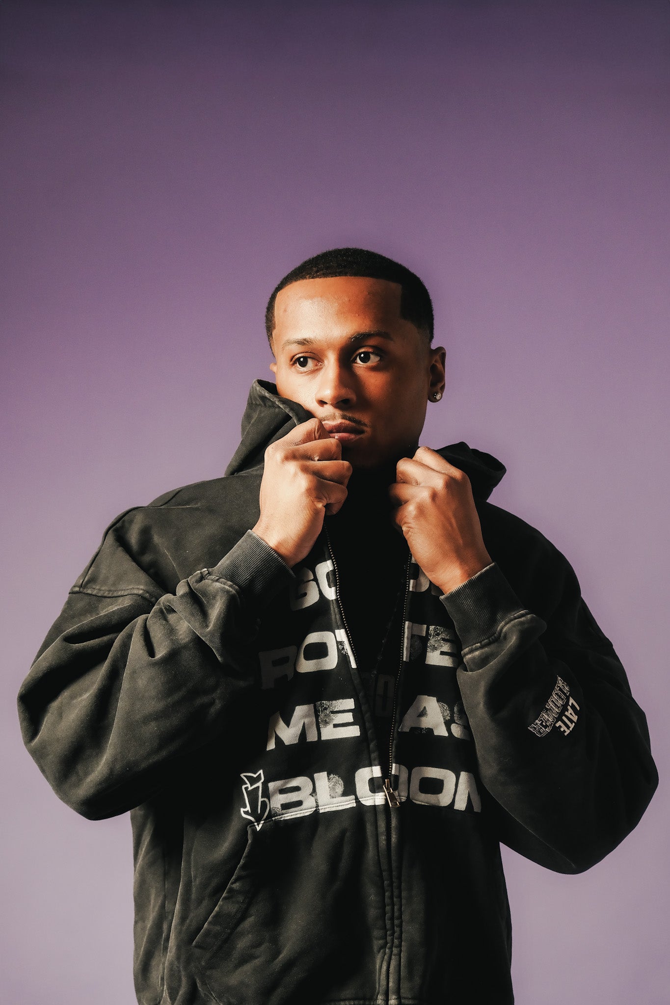 iBloom Zip Up Hoodie