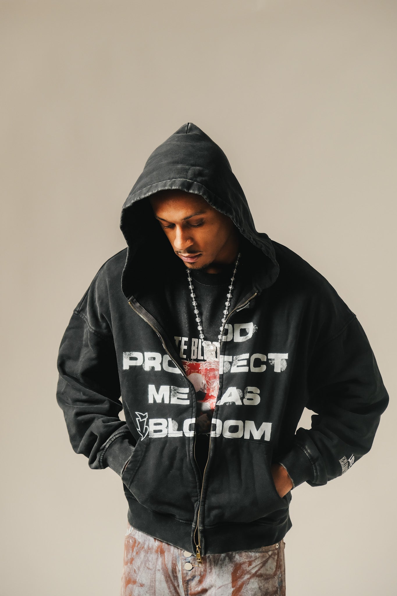 iBloom Zip Up Hoodie